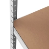  Regał magazynowy metalowy 5 półek 875 kg 90 x 30 x 180 cm szary 2 szt. - zdj. dodatkowe 2