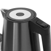  Hotelowy zestaw powitalny czajnik elektryczny z tacą 1,2 l 1800 W czarny - zdj. dodatkowe 3