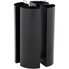  Kosz na śmieci odpady do segregacji 4 komory STAL 45 l srebrny - zdj. dodatkowe 3
