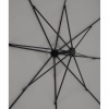  Parasol ogrodowy na wysięgniku kwadratowy 250 x 250 cm ciemnoszary - zdj. dodatkowe 8