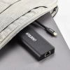  Stacja dokująca adapter hub USB Typ C 6w1 100W PD czarny - zdj. dodatkowe 10
