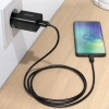  Szybka ładowarka sieciowa QuickCharge 3.0 18W 3A + kabel USB 1m czarny - zdj. dodatkowe 3