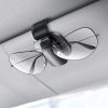  Uchwyt klips samochodowy na okulary srebrny - zdj. dodatkowe 10