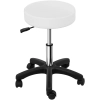  Taboret stołek kosmetyczny obrotowy na kółkach Physa AVERSA - biały - zdj. dodatkowe 2