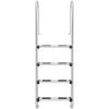  Drabinka do basenu ze stali nierdzewnej 4 stopnie 1570 mm - zdj. dodatkowe 2
