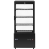  Witryna chłodnicza ekspozycyjna przeszklona 4 poziomy 78 l - czarna - zdj. dodatkowe 5