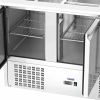  Stół chłodniczy sałatkowy 3-drzwiowy z nadstawą szklaną 8x GN 368 l - zdj. dodatkowe 5