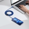  Kabel przewód do szybkiego ładowania i transferu danych USB-C USB-C 100W 2m niebieski - zdj. dodatkowe 8