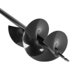  Wiertnica świder ręczny do ziemi 3 wiertła śr. 80 mm 100 mm 150 mm gł. do 100 cm - zdj. dodatkowe 2