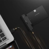 Adapter przejściówka dysku HDD SSD 2.5'' SATA III 3.0 na USB - czarny - zdj. dodatkowe 1