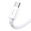 Kabel przewód Superior USB - USB-C 66W 6A 1m - biały - zdj. dodatkowe 2