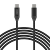  Kabel przewód do ładowania i transmisji danych USB-C 1m - czarny - zdj. dodatkowe 1
