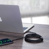  Cafule nylonowy kabel przewód USB-C Power Delivery 2.0 100W 20V 5A 2m szary - zdj. dodatkowe 5