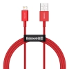 Superior kabel przewód do Iphone USB - Lightning 2.4A 1m czerwony