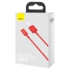  Superior kabel przewód do Iphone USB - Lightning 2.4A 1m czerwony - zdj. dodatkowe 4