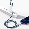  Superior kabel przewód do Iphone USB - Lightning 2.4A 1m niebieski - zdj. dodatkowe 10