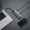  Wielofunkcyjny HUB replikator portów USB-C Metal Gleam 11w1 szary - zdj. dodatkowe 8
