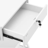  Wózek pomocnik kosmetyczny fryzjerski 1 szuflada 3 półki 55 x 39 x 90 cm - biały - zdj. dodatkowe 3