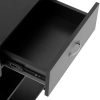  Wózek pomocnik kosmetyczny fryzjerski 1 szuflada 3 półki 47 x 33 x 84 cm - czarny - zdj. dodatkowe 3