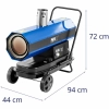  Nagrzewnica dmuchawa olejowa budowlana na olej ropę do 310 m2 38 l 30000 W - zdj. dodatkowe 5