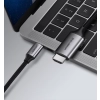  Kabel przewód przejściówka HDMI - USB-C 4K 60Hz 1.5m czarno-szary - zdj. dodatkowe 10
