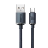  Kabel przewód USB - USB-C do szybkiego ładowania i transferu danych 100W 1.2m czarny - zdj. dodatkowe 1