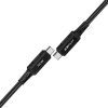  Kabel przewód w oplocie USB-C 100W 20V 5A 2m czarny - zdj. dodatkowe 2