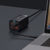  Szybka uniwersalna ładowarka sieciowa GaN 2x USB-C 2x USB 100W QC 4.0+ AFC czarny - zdj. dodatkowe 8