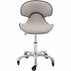  Krzesło kosmetyczne z oparciem na kółkach Physa BOCHUM - szare - zdj. dodatkowe 4