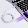  Kabel przewód do iPhone USB-C - Lightning 20W 1.2m biały - zdj. dodatkowe 5