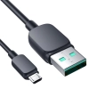  Kabel przewód microUSB - USB 2.4A 480Mbps 2m czarny - zdj. dodatkowe 1