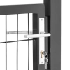  Brama furtka wejściowa ogrodowa ze stali 106 x 100 cm - zdj. dodatkowe 3