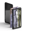  Etui pancerny pokrowiec z ramką Galaxy S21+ 5G Fusion X Design Cross czarny - zdj. dodatkowe 3