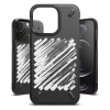  Wytrzymałe etui pokrowiec iPhone 13 Pro Max Onyx Design Paint czarny - zdj. dodatkowe 1