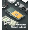  Etui z kieszonką na kartę dokumenty do Galaxy S22+ Fusion Card przezroczysty - zdj. dodatkowe 7