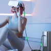  Kabel przewód kątowy USB-C z obsługą gogli VR Oculus Quest 2 60W 5m czarny - zdj. dodatkowe 2