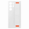  Etui silikonowy pokrowiec z paskiem Samsung Galaxy S23 Ultra Silicone Grip Cover białe - zdj. dodatkowe 3