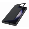  Etui Galaxy S23 Ultra pokrowiec z klapką i okienkiem Smart View Wallet Case czarne - zdj. dodatkowe 2