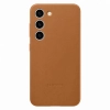 Etui pokrowiec z naturalnej skóry Samsung Galaxy S23 Leather Cover camel