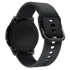 Uniwersalny silikonowy pasek do smartwatcha Silicone Strap TYS szer. 20mm czarny