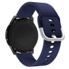 Uniwersalny silikonowy pasek do smartwatcha Silicone Strap TYS szer. 22mm ciemnoniebieski