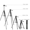 Statyw trójnóg TRIPOD D-700 na aparat fotograficzny - zdj. dodatkowe 1