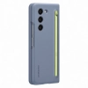  2w1 Etui silikonowe do Galaxy Z Fold 5 + rysik Slim Case niebieskie - zdj. dodatkowe 4