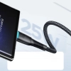  Kabel przewód Starry Series USB-C - USB-C 60W 1m czarny - zdj. dodatkowe 7