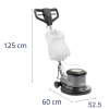  Szorowarka elektryczna maszyna do czyszczenia podłóg 17'' 5 l 175 obr./min - zdj. dodatkowe 6