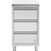  Szafka gastronomiczna wolnostojąca 3 szuflady STAL 50 x 60 x 87 cm - zdj. dodatkowe 4