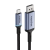  Kabel jednokierunkowy USB-C do DisplayPort 1.4 HD 8K 60Hz 1.5m czarny - zdj. dodatkowe 1