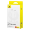  Kabel przewód USB-C 30W PD 480Mb/s Superior Series ll 1m biały - zdj. dodatkowe 4