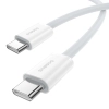 Kabel przewód USB-C 30W PD 480Mb/s Superior Series ll 2m biały - zdj. dodatkowe 1