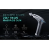  Masażer pistolet do masażu 4 głowice do całego ciała SKG X7-E - szary - zdj. dodatkowe 8